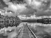 Lake Mapourika, New Zealand